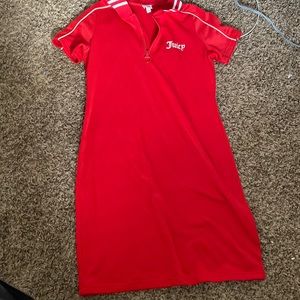 XS red Juicy Couture dress